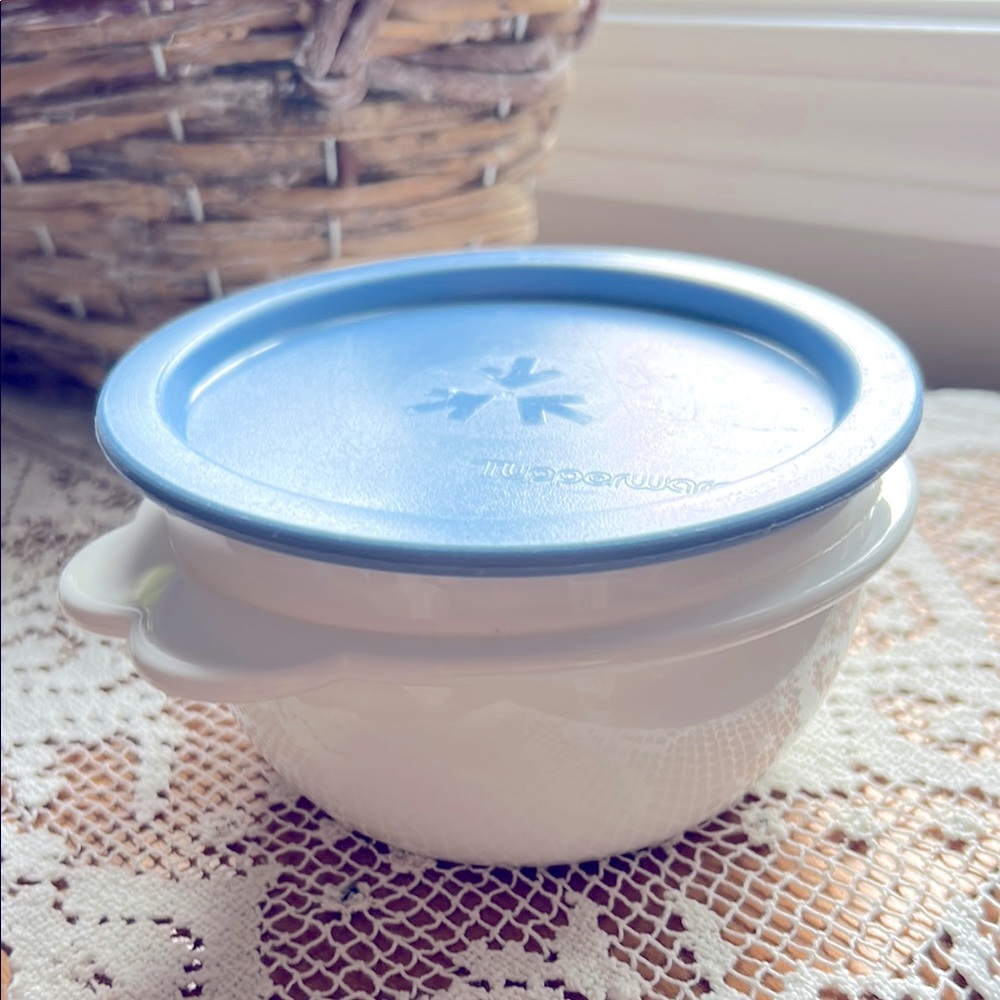NWOT Tupperware Blue and White Food Storage Solution